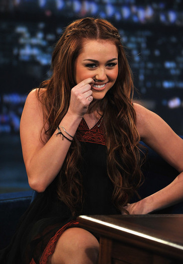 Miley+Cyrus+Celebrities+Visit+Late+Night+Jimmy+a5g6bj57J5Tl - Celebrities Visit  Late Night With Jimmy Fallon - March 3 2011