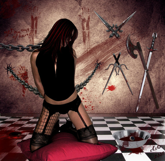 chained_girl_by_ecco666 - Girls