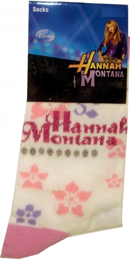 sosete_hannah_albe_-_ku1209 - obiecte hannah montana