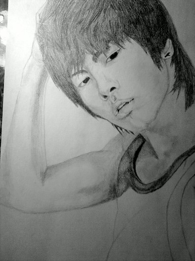 kim_jonghyun_unfinished_by_hijikatatoshizo-d33ky5b - SHINee Draws