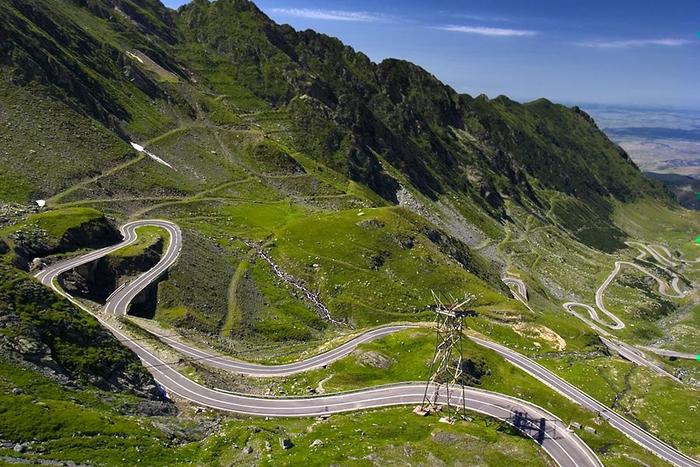 transfagarasanul din muntii fagarasi
