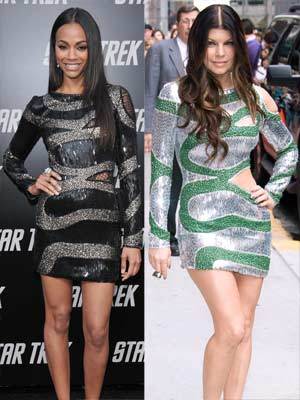 Zoe Saldana sau  Fergie