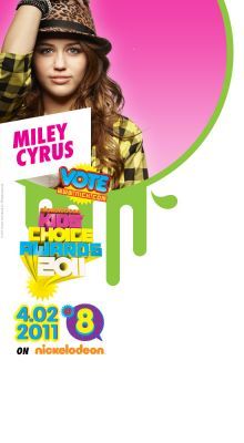  - x Miley Cyrus KCA - Fan Kit 2011