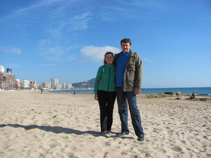 Agi si Atila in calpe-spania - prietenii mei a barataim