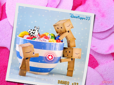  - Danbo glittery