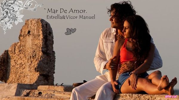 Estrella Marina y Victor Manuel - MAR DE AMOR-glittery