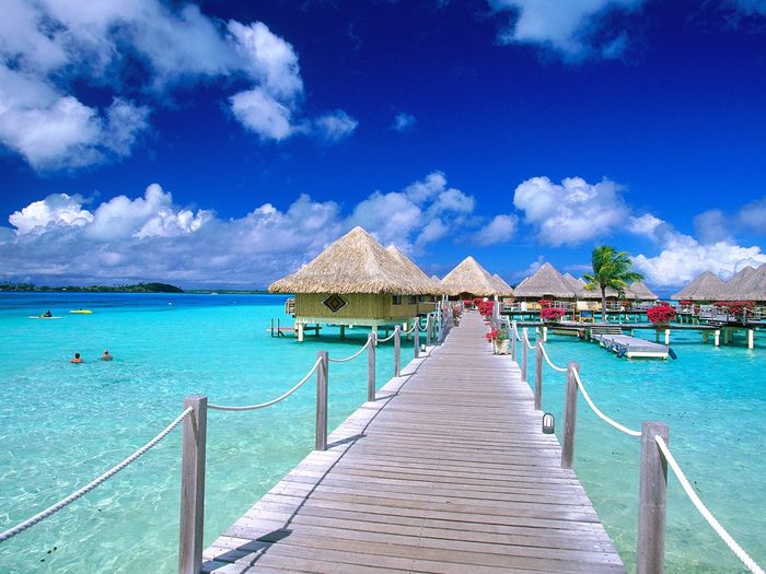 matira_point_bora_bora_french_polynesia - insule