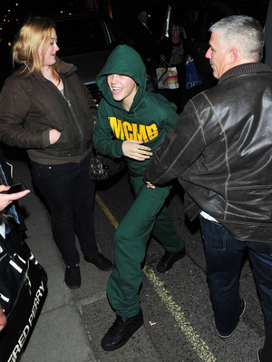  - 2011 Arriving Back To His London Hotel March 14th