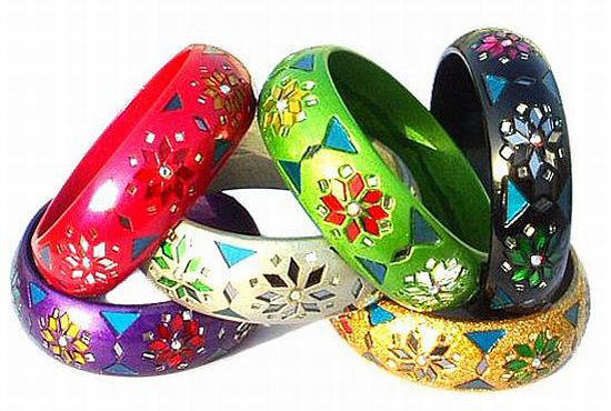 multi colori (10) - Bratari indiene