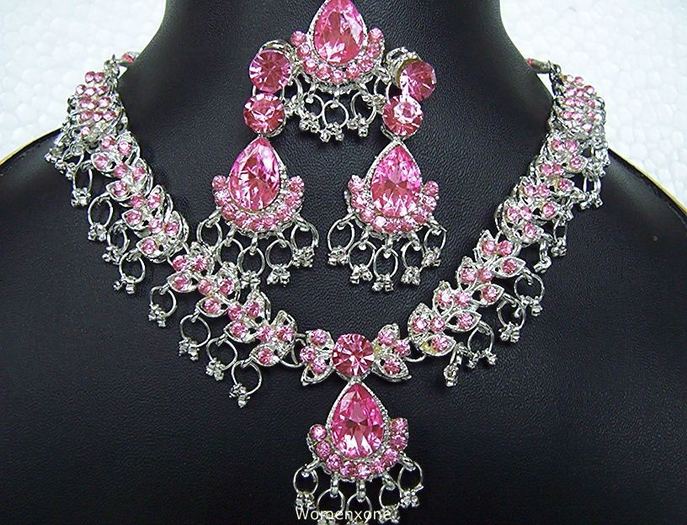 pink-kundan-Lac-work-jewelry-set-2