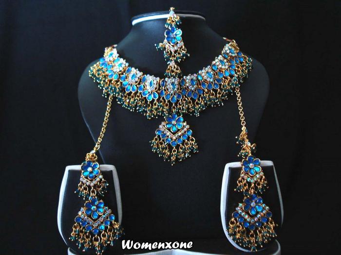 Stone-studded-Indian-bridal-jewelry-set-06