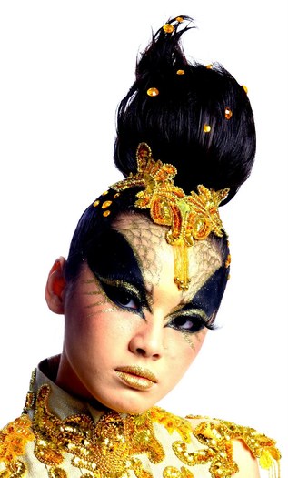 Perfect fantasy makeup