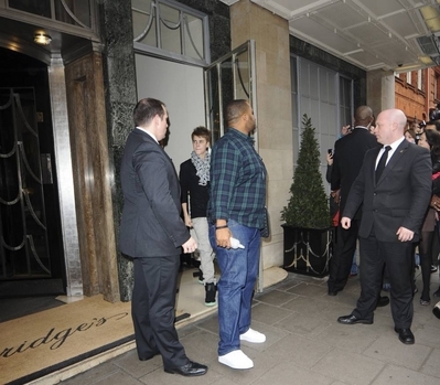  - 2011 Leaving His Hotel In London March 16th