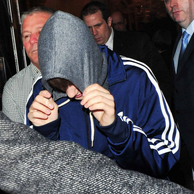  - 2011 Leaving Claridges In London March 17th