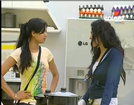 2_veena malik bigg boss - poze  cu  shweta tiwari