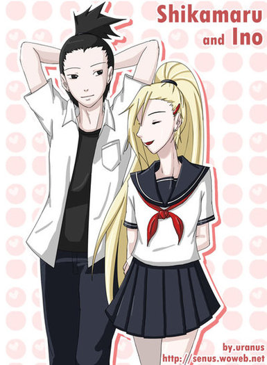 Shikamaru and Ino - Students