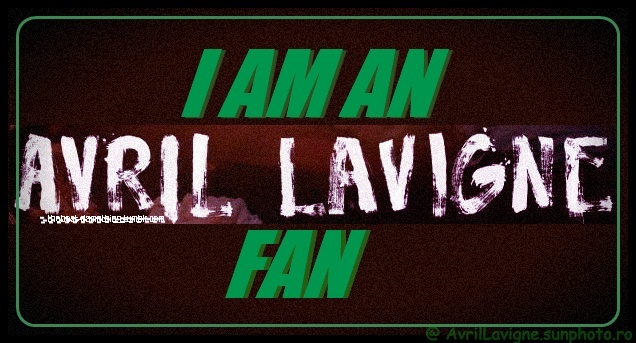 :X - I am an Avril Lavigne fan