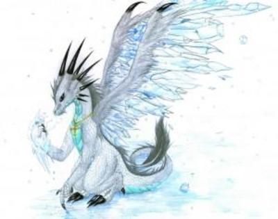 Dragonul Gardian in forma de gheata...; Coco:eu l-am pus!
