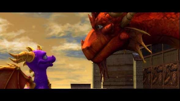 Ce mic e Spyro fata de antrenorul lui