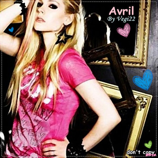  - Avril Lavigne Glittery