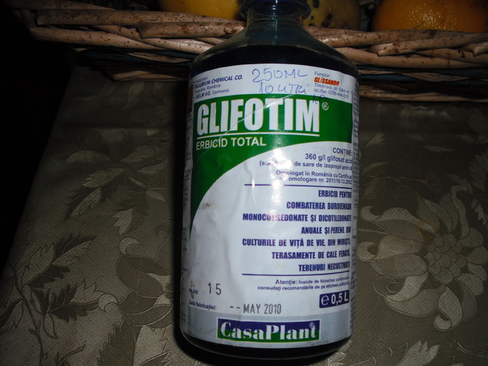 Glifotim - Erbicid total; Glifotim- Erbicid total
