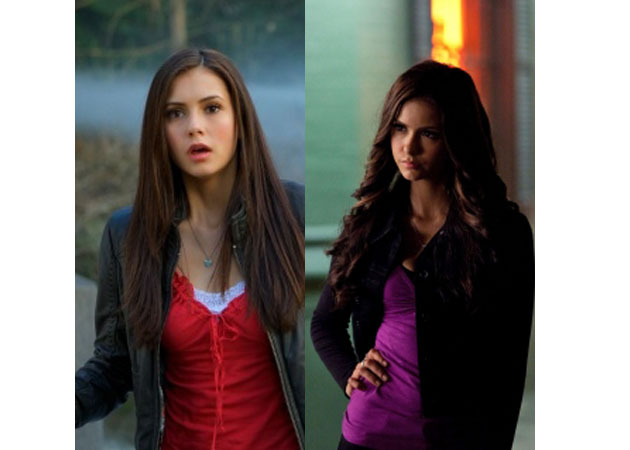 kat vs elena - Katherine Pierce