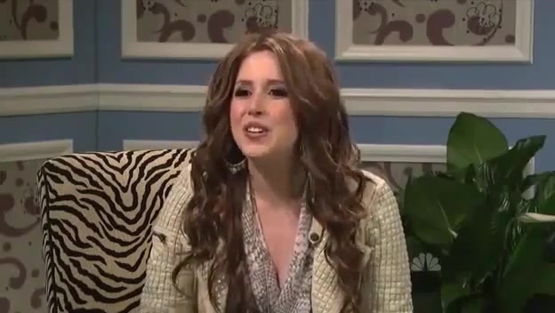 Miley Cyrus  as Justin Bieber  SNL 0731