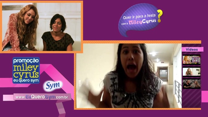 Miley Cyrus - Fãs #EuQueroSYM 099