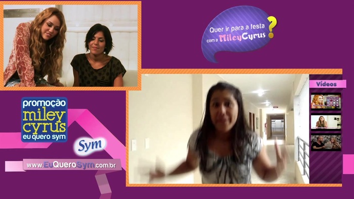 Miley Cyrus - Fãs #EuQueroSYM 105
