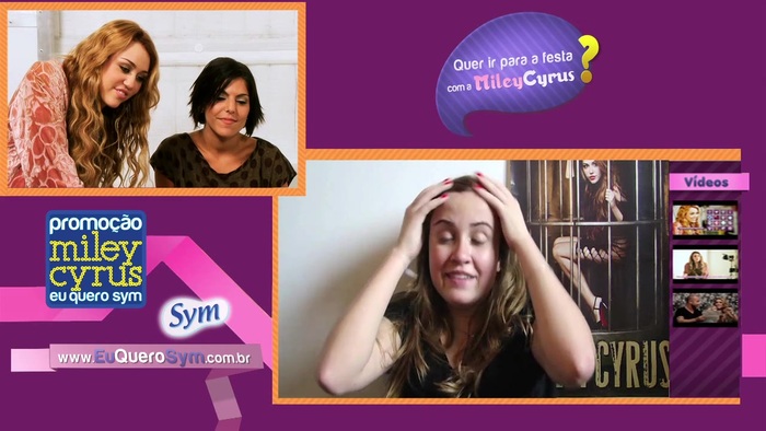 Miley Cyrus - Fãs #EuQueroSYM 128