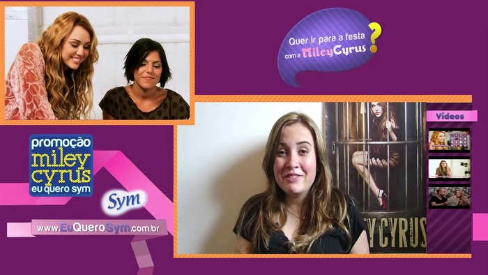 Miley Cyrus - Fãs #EuQueroSYM 143