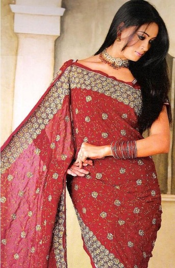 Shweta-Tiwari-in-Saree - poze  cu  shweta tiwari