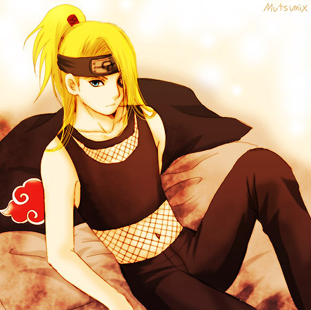 deidara; love:x
