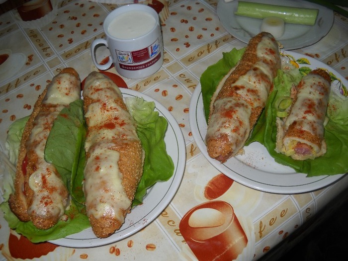 sandwich pentru un  om  sanatos