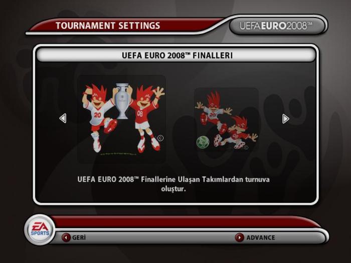 Uefa Euro 2008 - Uefa Euro 2008 Joc