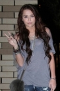 miley cyrus - Posing for the at midnight in Hollywood