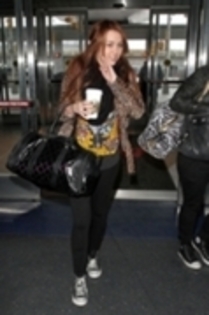 miley cyrus - 06 03 2011 Departing JFK Aiport In New York City