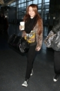 miley cyrus - 06 03 2011 Departing JFK Aiport In New York City