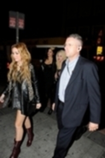 miley cyrus - 07-11-Arriving and leaving Emma afterparty