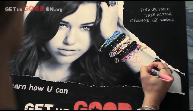 bscap0070 - Miley Gets her Good On With City Of Hope