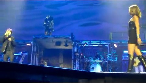 bscap0205 - Miley Cyrus and Justin Live Overboard