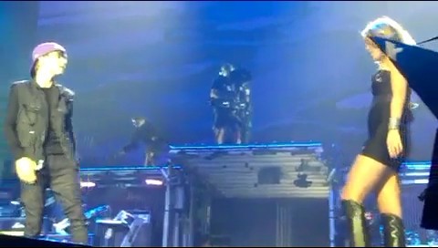 bscap0217 - Miley Cyrus and Justin Live Overboard