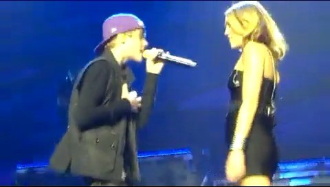 bscap0227 - Miley Cyrus and Justin Live Overboard