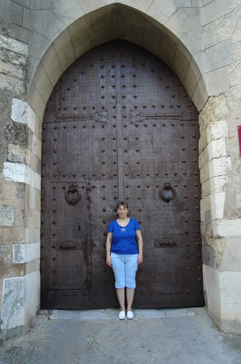 39 La poarta castelului - In vizita la sora mea in Spania