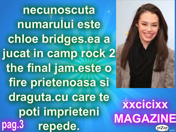 chloe bridges in xxcicixx magazine