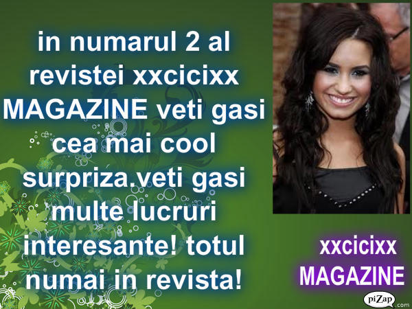 DIMI PE COPERTA - xxcicixx MAGAZINE nr 1