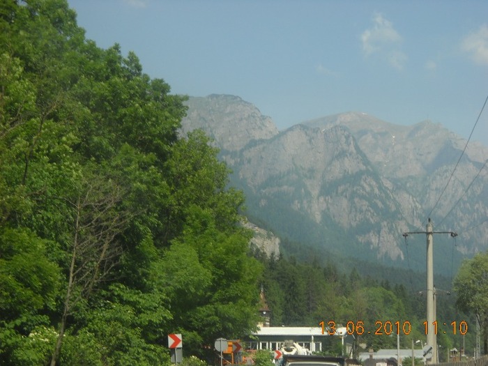 Busteni - La munte pe Valea Prahovei Vara-Mountain summer