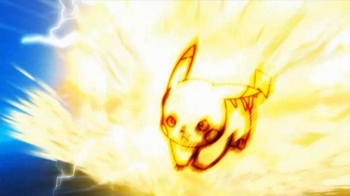 Facand atacul electric - Pikachu al meu