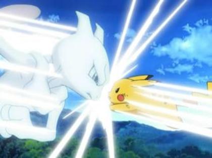 Pikachu vs Mewtwo