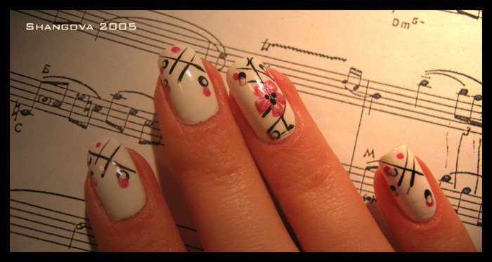 Crystal_sakura_2__nail_art_by_Shangova - Nails